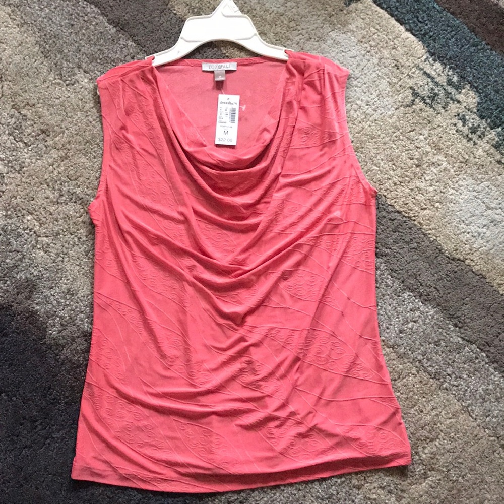 Sleeveless blouse